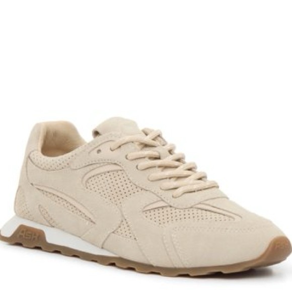 Ash Shoes - Ash / EU 39 - US 9 / Cream Kallen Suede Sneakers / Minimalism / Neutral / Sporty